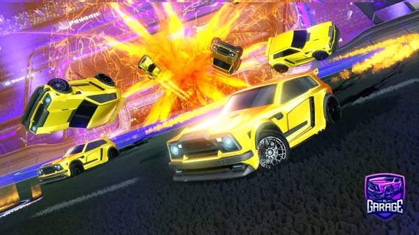 A Rocket League car design from Fhhfu