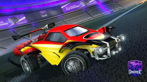 A Rocket League car design from toprl