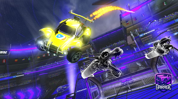 A Rocket League car design from Zoroman