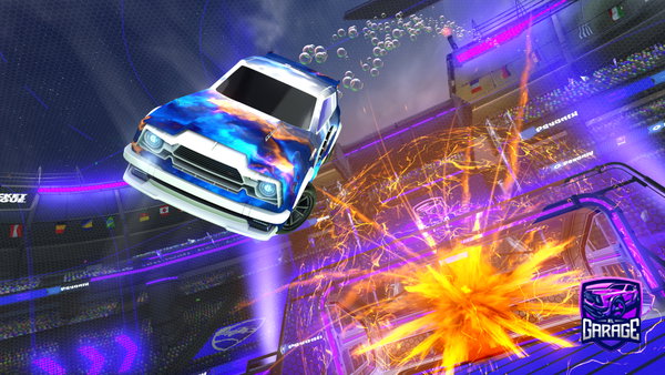 A Rocket League car design from Alexdu209