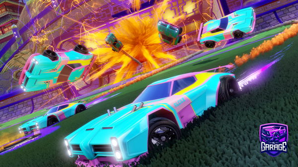 A Rocket League car design from DinoBattle