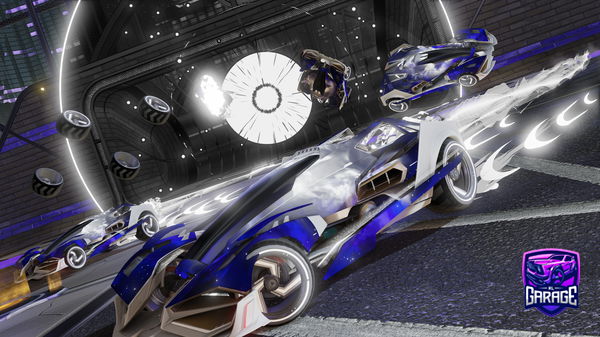 A Rocket League car design from Nekotheproducer