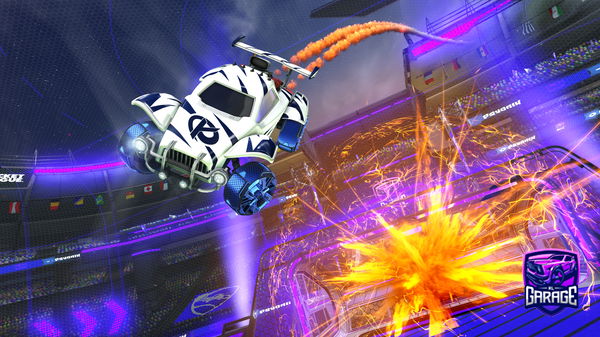 A Rocket League car design from PedroLPTM