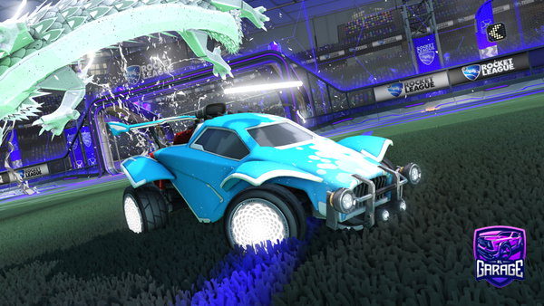 A Rocket League car design from VitalLeopard4571
