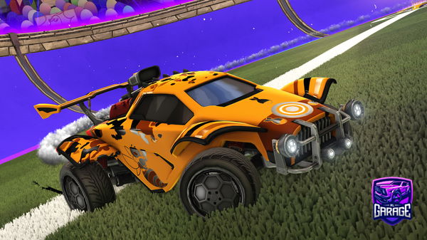 A Rocket League car design from Cralmondzy