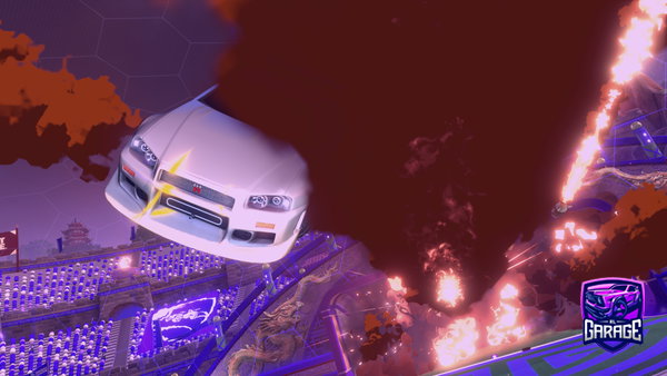 A Rocket League car design from Sergiomm4444