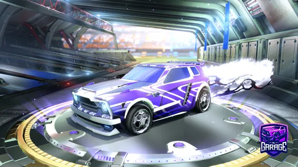 A Rocket League car design from Walas004