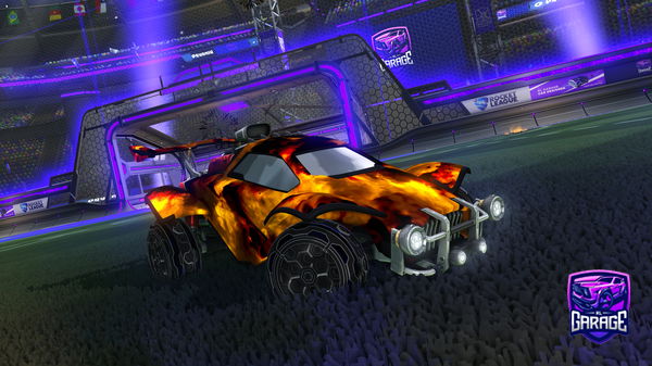 A Rocket League car design from Yvngs