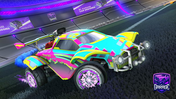 A Rocket League car design from AlmostDead
