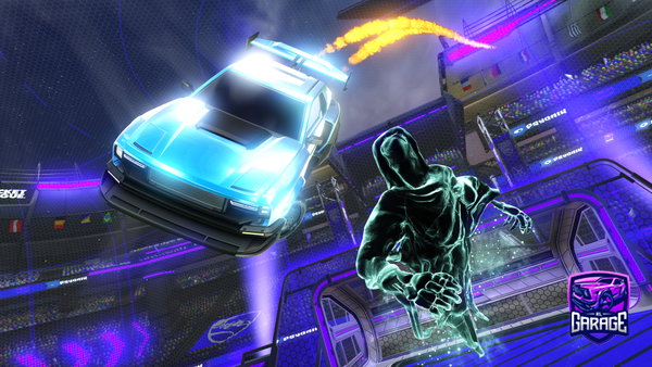 A Rocket League car design from Pilif
