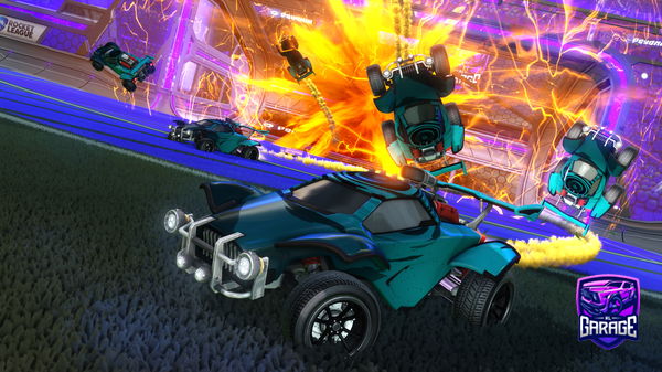 A Rocket League car design from Tygo1205