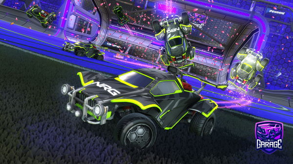 A Rocket League car design from muccamistic