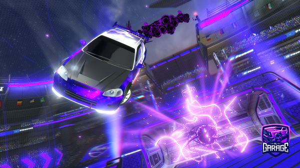 A Rocket League car design from Alphaboyii