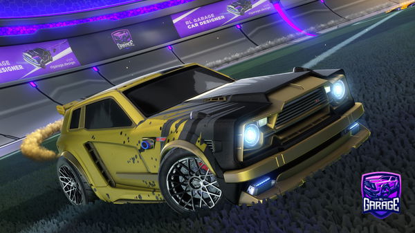 A Rocket League car design from Madsten