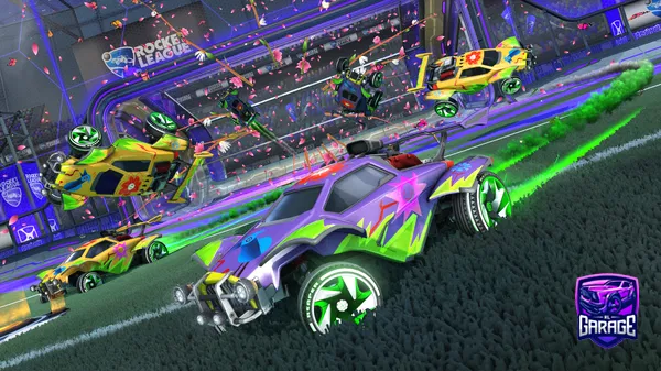 A Rocket League car design from Jeebozz