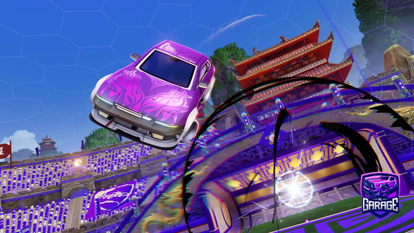 A Rocket League car design from MagicWolf95