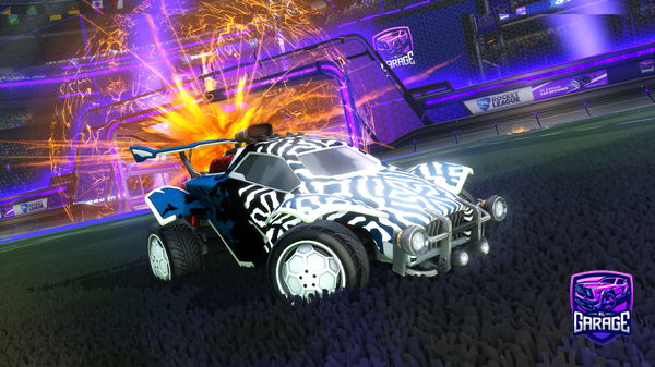 A Rocket League car design from Svxrtz