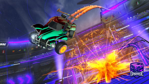 A Rocket League car design from Elicool28