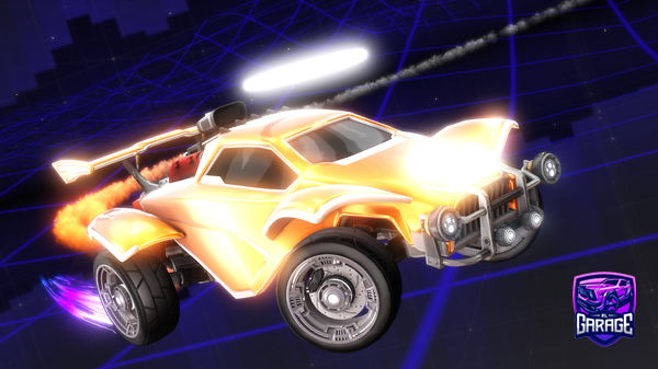 A Rocket League car design from nm2007
