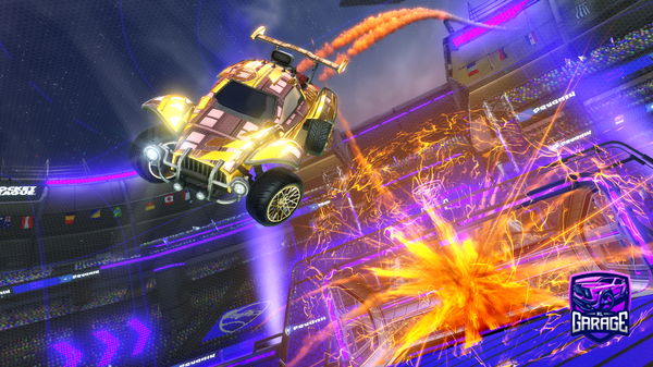 A Rocket League car design from FlorinKirito