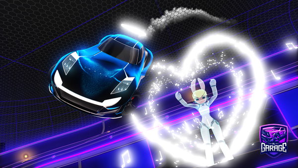 A Rocket League car design from Eluker