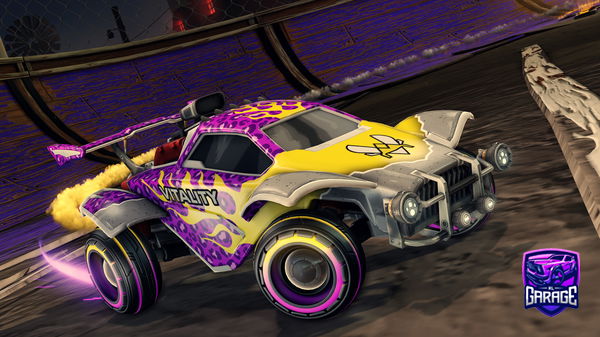 A Rocket League car design from squeak1234