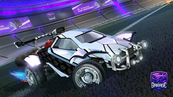 A Rocket League car design from Ceifeiro-mor