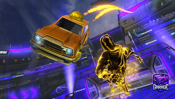 A Rocket League car design from kingofbikes