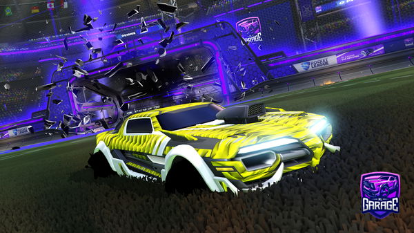 A Rocket League car design from daniracer23