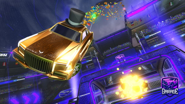A Rocket League car design from XxxRiokyxxX