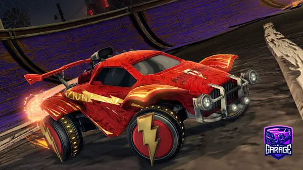 A Rocket League car design from JULA11