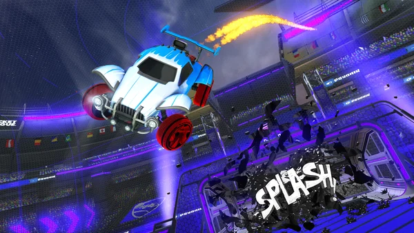 A Rocket League car design from Antivaxer911