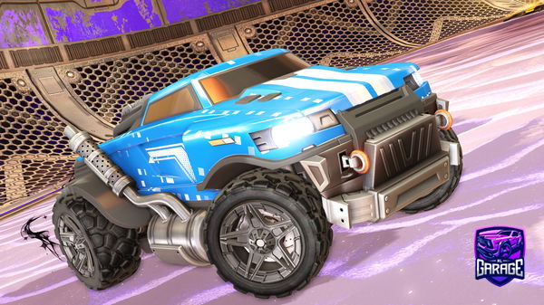 A Rocket League car design from im_king_kota_
