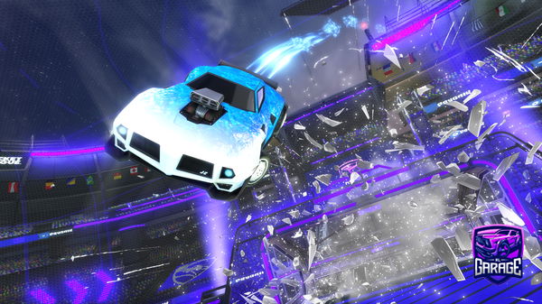 A Rocket League car design from alpogah