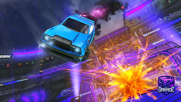 A Rocket League car design from AureliFish