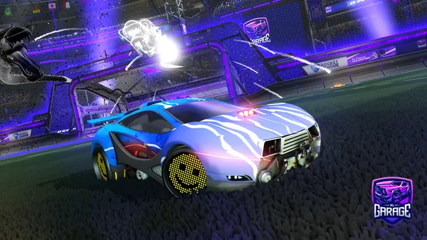 A Rocket League car design from Crashburger1234