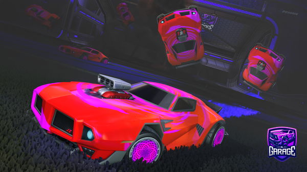 A Rocket League car design from WFE_POIM