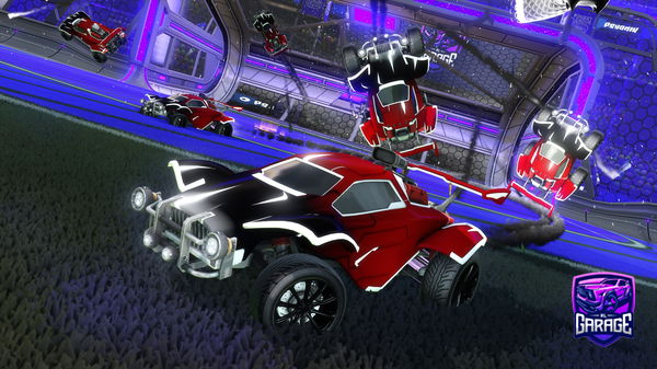 A Rocket League car design from Spider_Nouk