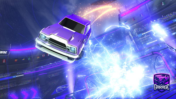 A Rocket League car design from corexity