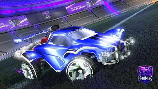 A Rocket League car design from Alpha_12