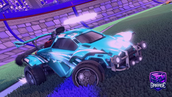 A Rocket League car design from Axran10