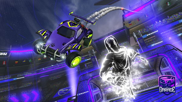 A Rocket League car design from Littlejanzone