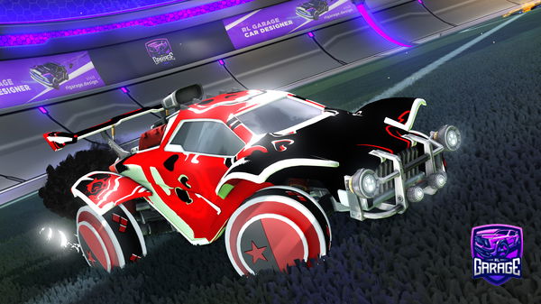 A Rocket League car design from J1S7707