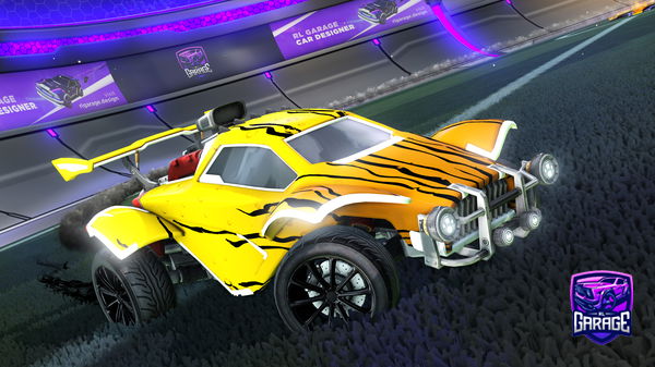 A Rocket League car design from NightRid3r