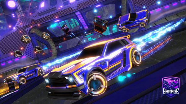 A Rocket League car design from BTG3