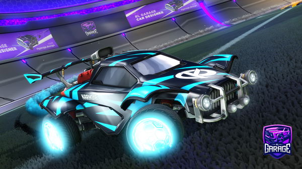 A Rocket League car design from Tom_Tom6078