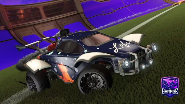 A Rocket League car design from BananBobo