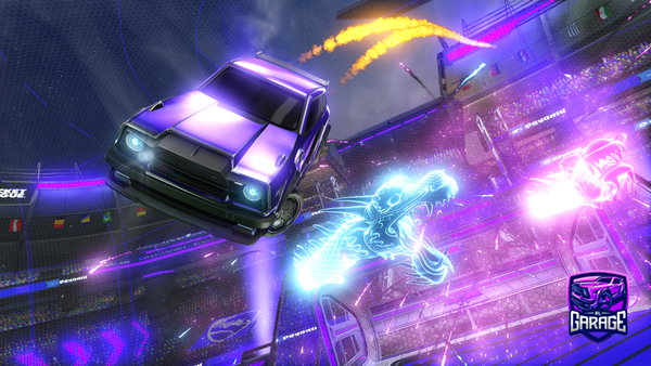 A Rocket League car design from bghyamine
