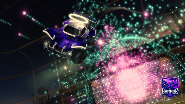 A Rocket League car design from Poikagang