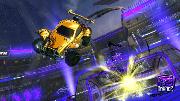 A Rocket League car design from TY1P1CALK1D